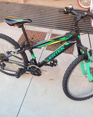 bici MTB pronta all'uso ruote da 24