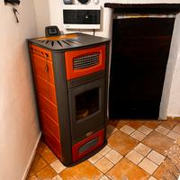 Stufa a pellet Anselmo Cola 22kw idropellet