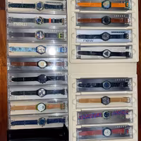 Collezione swatch vintage anni 90