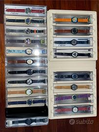 Collezione swatch vintage anni 90