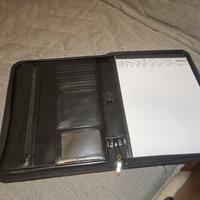 Cartella portadocumenti PELLE Block notes cerniera