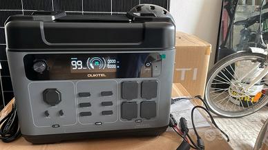 Powerstation Oukitel 2400w batteria 2048wh lifepo4