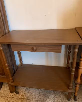 Carrello con cassetto altezza con ruote 79 cm