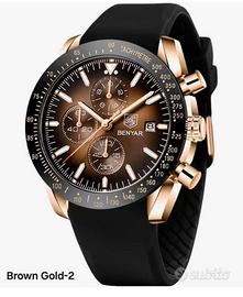 BENYAR Orologio da Uomo Cronografo