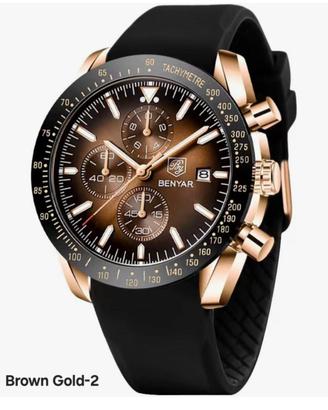 BENYAR Orologio da Uomo Cronografo