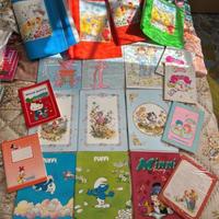 Quadernoni,quaderni,copertine Candy,Poochie ecc.