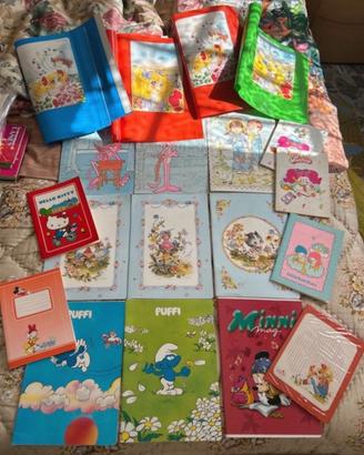 Quadernoni,quaderni,copertine Candy,Poochie ecc.