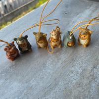 Set 6 ciondoli raffiguranti Winnie the Pooh