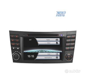 RADIO NAVIGATORE 7" PER MERCEDES CL. E W211 CLS W