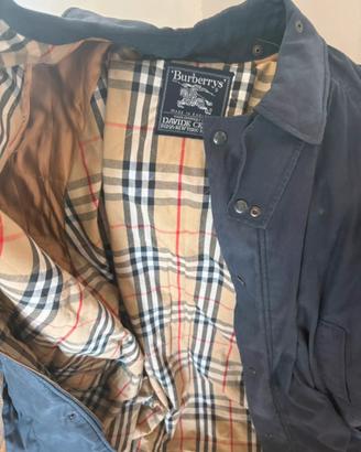 giacca uomo vintage burberry
