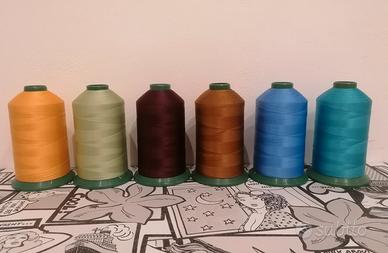 6 Rocchetti Filo Cucito Arianna Vega 40 Poliestere