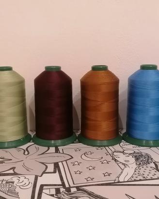 6 Rocchetti Filo Cucito Arianna Vega 40 Poliestere