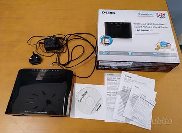 Dlink modem+router AC1200 adsl2+ modello 2024