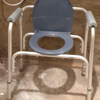 Rialzo wc e sedia x doccia