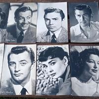 cartoline vintage autentiche attori