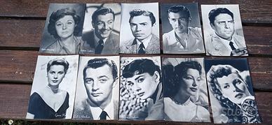 cartoline vintage autentiche attori