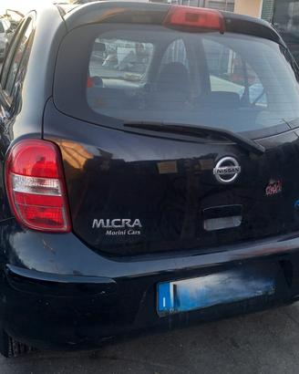 Ricambi Nissan Micra anno 2012