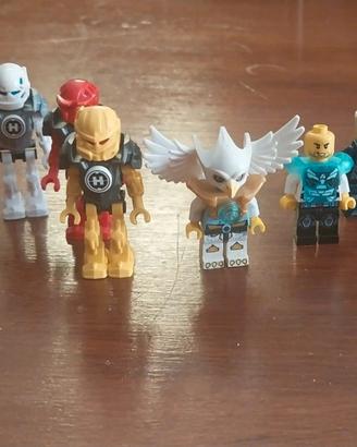 Lotto di 6 minifigure lego