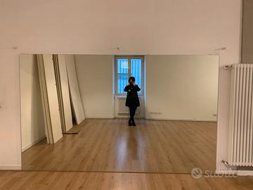 Specchio a parete grande per studio DANZA