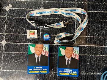 Collezione di Berlusconi oggetti rari Kit
