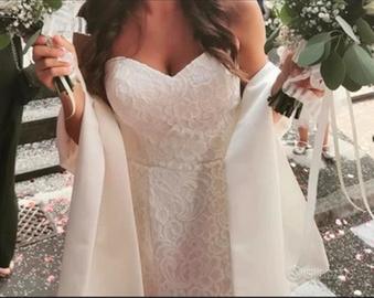 Abito da sposa / cerimonia taglia 46