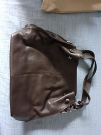 Borsa marrone in pelle