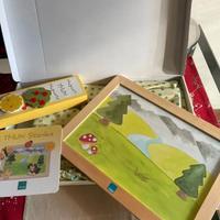 THUN lavagna magnetica bifacciale