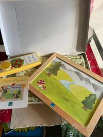 THUN lavagna magnetica bifacciale