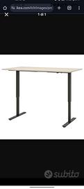 Trotten Ikea Tavolo Altezza Regolabile Scrivania Regolabile In