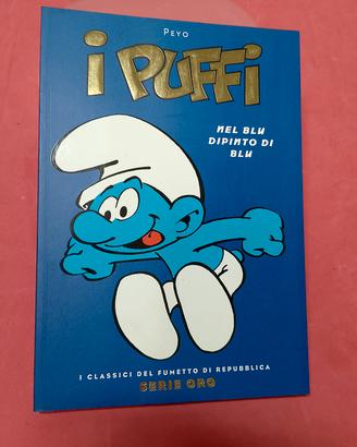 fumetto I PUFFI serie oro edito da la repubblica
