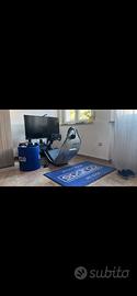 Simulatore fanatec clubsport f1 + postazione