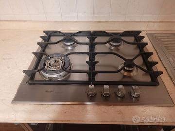 Piano cottura a gas Whirlpool GMR 6442/IXL