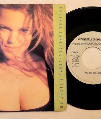 Vinile 45 giri:Belinda Carlisle - Leave a light on