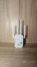 Amplificatore Segnale WiFi Extender 1200Mbps 