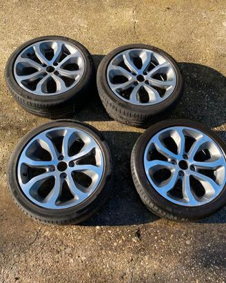 4 PNEUMATICI MICHELIN CERCHI IN LEGA RUOTE CITROEN