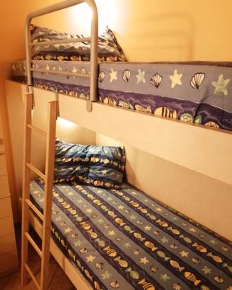 Letto a castello in legno