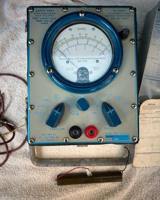 multimetro analogico portatile militare AN/PSM-6B