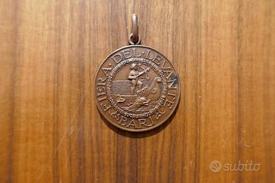 MEDAGLIA FASCISTA 1930 FIERA DEL LEVANTE BARIØ35mm