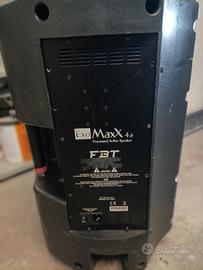Coppia casse attive fbt max4