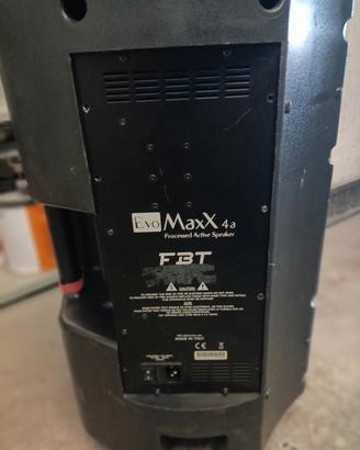Coppia casse attive fbt max4