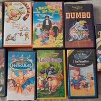 Videocassette cartoni animati Disney 