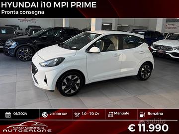 Hyundai i10 1.0 MPI Prime FINANZIABILE