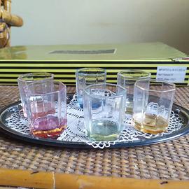 6 bicchieri da amaro vintage