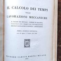 Il Calcolo dei Tempi Lavorazioni Meccaniche 1945