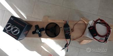 brushless plettemberg con ventola e reg