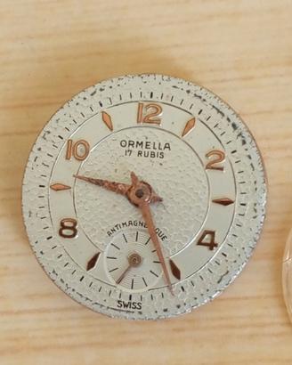 Quadrante orologio donna 17 rubis vintage