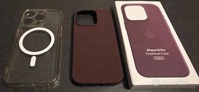 Scatola originale e cover Iphone 15 pro