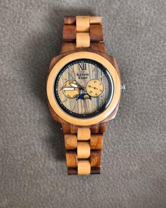 Orologio Green Wood  legno zw049d 