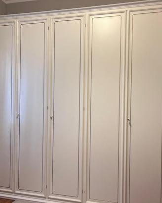 Letto camera bianco opaco