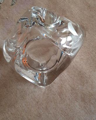 Posacenere da sigaro in cristallo parigino